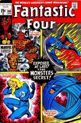 Fantastic Four (Vol. 1 1961-1996, 2003-2012, 2015, 2018) #106