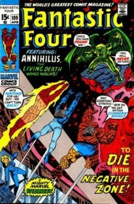 Fantastic Four (Vol. 1 1961-1996, 2003-2012, 2015, 2018) #109