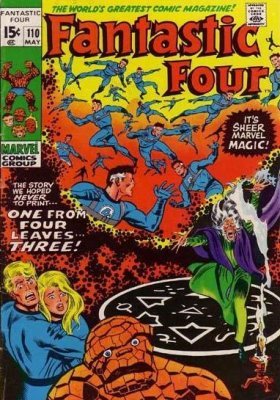 Fantastic Four (Vol. 1 1961-1996, 2003-2012, 2015, 2018) #110