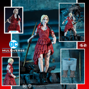 DC Collector Build-a-Wave 5 Suicide Squad Harley Quinn 7 Inch Scale Action Figure