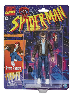 Spider-Man Vintage Peter Parker 6 Inch Action Figure