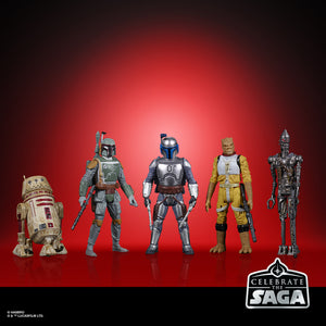 Star Wars Celebrate the Saga 3-3/4IN Bounty Hunter 5pc Action Figure Set