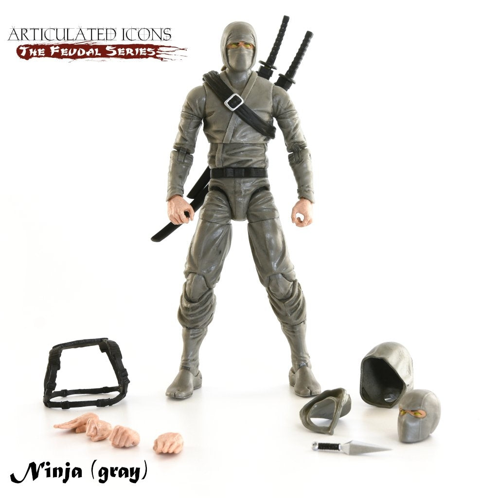 特撮 Aulated Icons deluxe ninja Fwoosh Articulated Icons The Feudal Series 6
