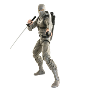 Articulated Icons Basic Ninja Grey 6 Inch Action Figure