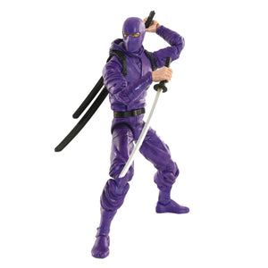 Articulated Icons Basic Ninja Purple 6 Inch Action Figure