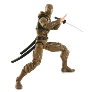 Articulated Icons Basic Ninja Brown 6 Inch Action Figure