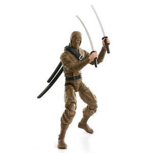 Articulated Icons Basic Ninja Brown 6 Inch Action Figure