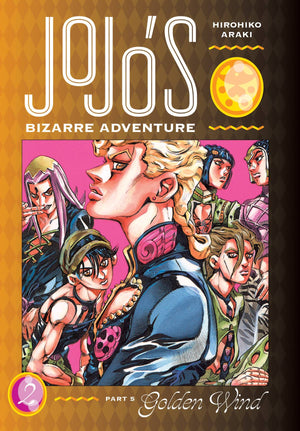 Jojo's Bizarre Adventure Part 5 Golden Wind HC Vol 02