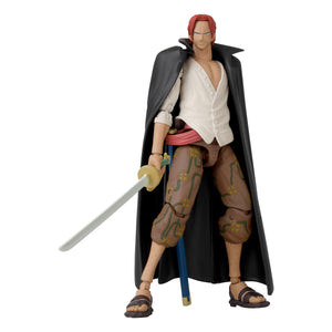 Anime Heroes One PIece Shanks 6.5 Inch Action Figure