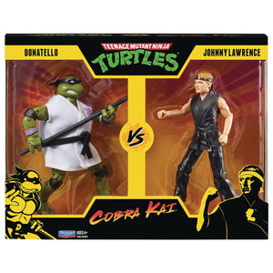 TMNT X Cobra Kai Donatello VS Johnny Lawrence Action Figure 2 Pack