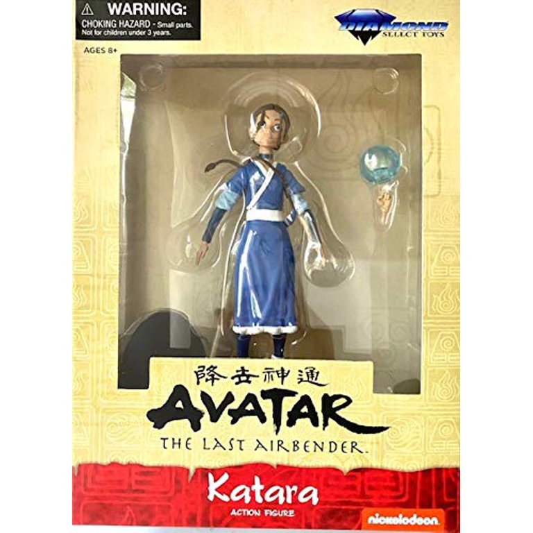 Avatar Series Wave Deluxe Katara Action Figure Silver Snail